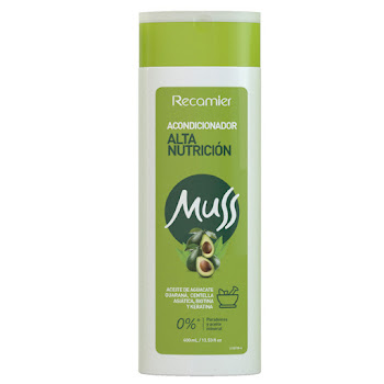 Acondicionador Muss Recamier Nutrición x 400 ml  