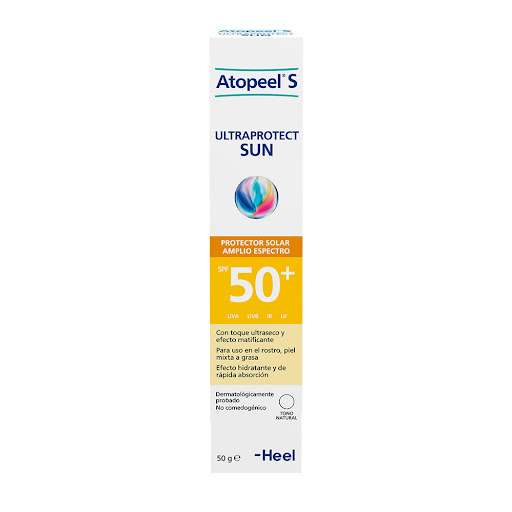 Protector Solar Atopeel   S Ultraprotect Sun Tono Natural x 50 gr