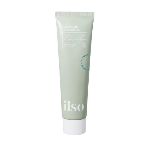 Ilso Clean Up Mud Cream - Mascarilla facial de barro ILSO Tubo de Mascarilla facial x 1 Mascarilla de barro para una limpieza profunda y efectiva. Formulada con arcillas purificantes, humectantes y extractos botánicos, esta mascarilla elimina suavemente las impurezas y el exceso de sebo,