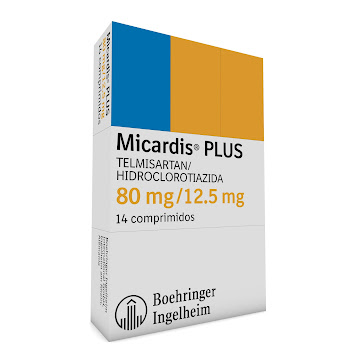 Micardis Plus Telmisartan + Hidroclorotiazida 80mg/12.5mg Boehringer Caja x 14 Comprimidos  