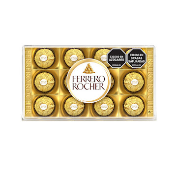 Chocolate Ferrero Rocher Estuche x 12 und  