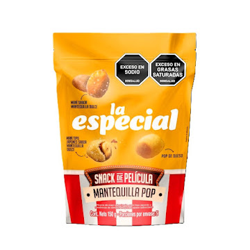 Pasabocas Maní La Especial Mantequilla Pop Bolsa x 150 gr  