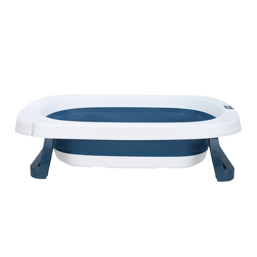BAÑERA PARA BEBE PEGABLE BIUM BIG AZUL Bium Bañera x 1 La bañera plegable BIUM Big Azul está diseñada para hacer del baño del bebé una experiencia cómoda y segura. Su estructura combina plástico PP y silicona flexible que permite plegarla fácilmente para 