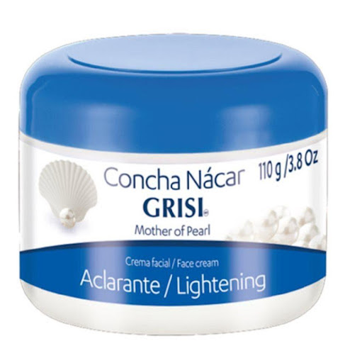 Crema facial Concha de Nacar 110gr - Grisi GRISI unidad x 1 und CREMA FACIAL CONCHA NÁCAR GRISI elaborada con polvo natural de Concha Nácar
Presentación:110g
Creada especialmente para el cuidado facial, ayuda a aclarar la piel y desvanecer manchas, cicatrices e im