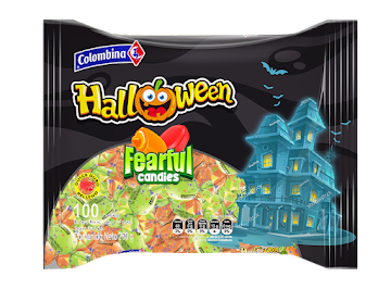 Dulces Colombina Halloween x 100 und  
