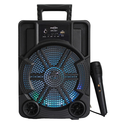 Parlante Inalambrico con Microfono y Bateria Recargable UNIMARC Unidad x 1 