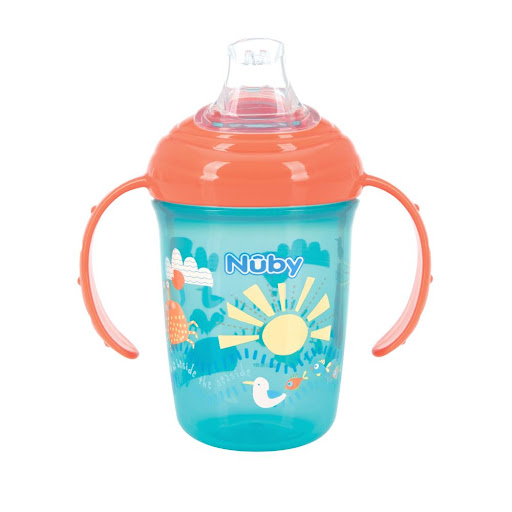 Vaso De Iniciación Mar Con Doble Agarraderas 8 Oz Nuby Blister x 1 
