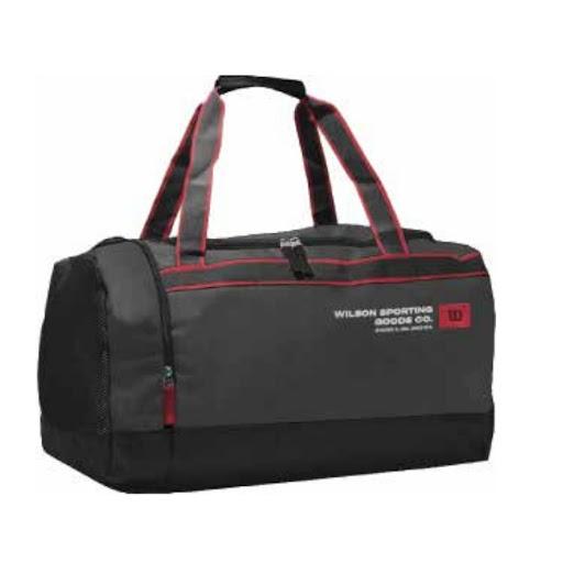Bolso de Viaje Wilson Derbent (GRIS OSCURO/NEGRO) Wilson Papeleta x 1 