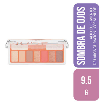 Paleta Sombras Catrice The Coral Nude Tono #10 x 9.5 gr  