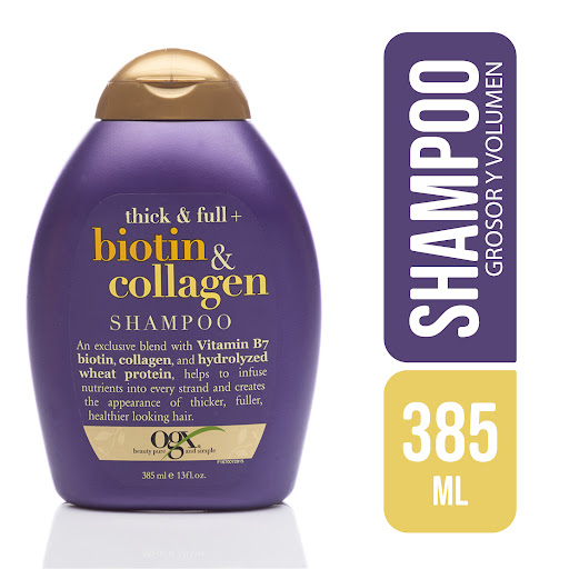 Shampoo Ogx Thick Biotin & Collagen x 385 ml