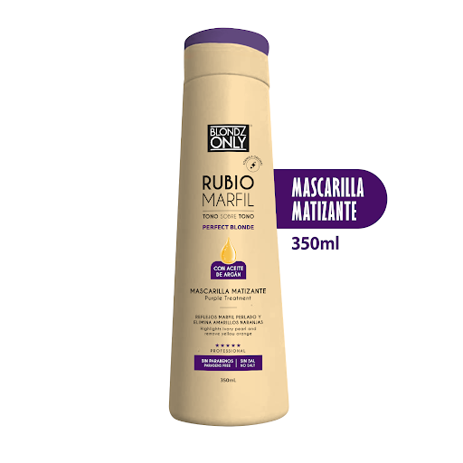 Mascarilla Matizante Blondz Only Rubio Marfil x 350 ml