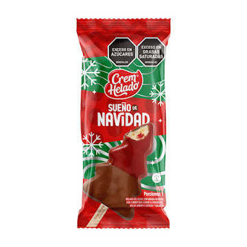 Paleta Crem Helado Sueño   De Navidad x 70 gr 