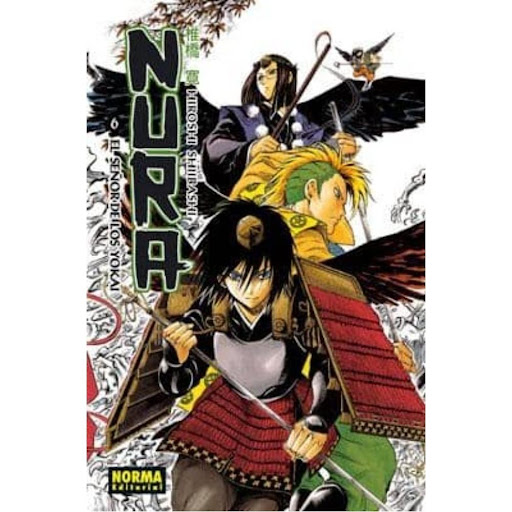 Nura El Señor De Los Yokai V.6 Editorial Norma Libro x 1.0 NURA EL SEÑOR DE LOS YOKAI (VOL. 6)   En ausencia de su abuelo, líder del clan, Rikuo no permitirá que el cabecilla de la procesión de los 88 demonios de Shikoku ataque a los suyos y subyugue la regió