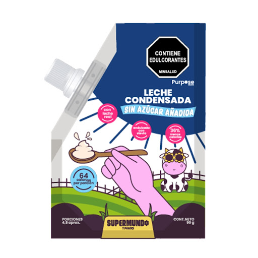 Leche Condensada Sin Azúcar Purpose X 90g