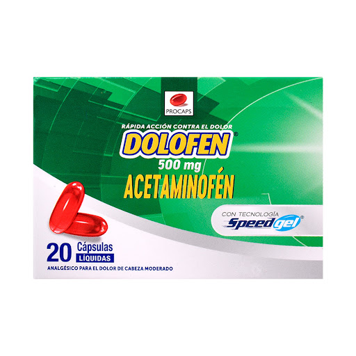 Dolofen 500 mg Procaps Caja x 20 Cápsulas