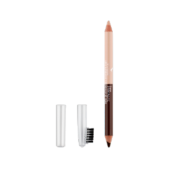 Lápiz Delineador Vogue Duo Para Cejas Caoba x 1 und  