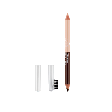 Lápiz Delineador Vogue Duo Para Cejas Caoba x 1 und  