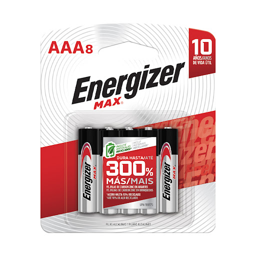 Pila Energizer Max Aaa   Paquete x 8 und