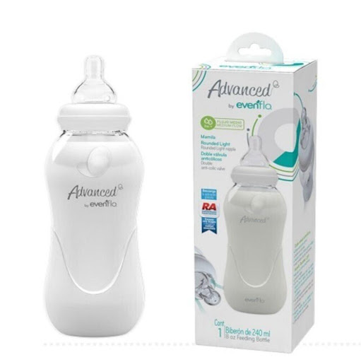 Biberon Cuello Estándar 8 Onzas Advanced - Evenflo EVENFLO UNIDAD x 1 UND Biberón Advanced By Evenflo® Cuello Estándar Anticólicos 240ml/8oz

Ideal para bebés de 3 meses en adelante.

Flujo Medio

Edad: De 3 a 6 meses