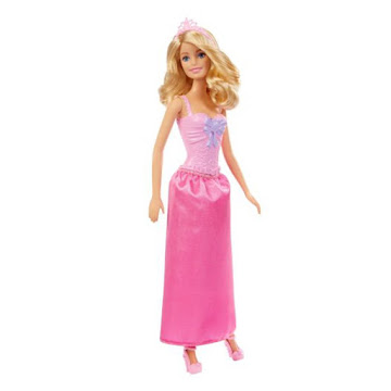 Solo Online Muñeca Barbie  Princesa   Rosada X 1 Unidad 