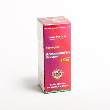 ACETAMINOFÉN GENFAR  undefined