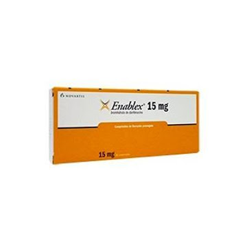 Enablex Darifenacina 15 mg Aspen Caja x 14 Comprimidos  