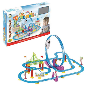 Solo Online Pista De Juguete Mys   Juguetes Gran Pista De Carros Y Tren X 1 Unidad 