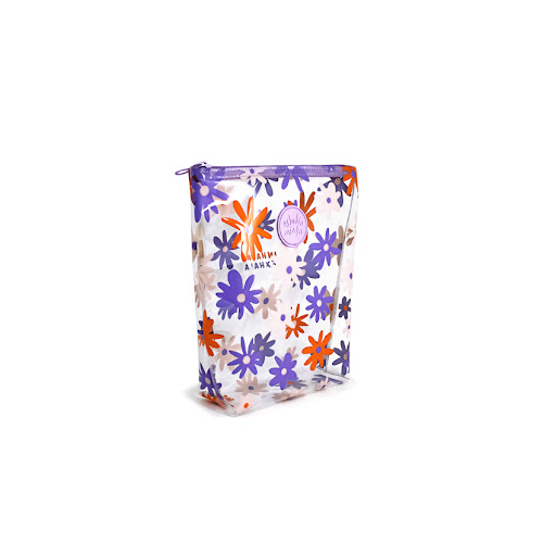Cosmetiquera Minto Flores Lila x 1 und