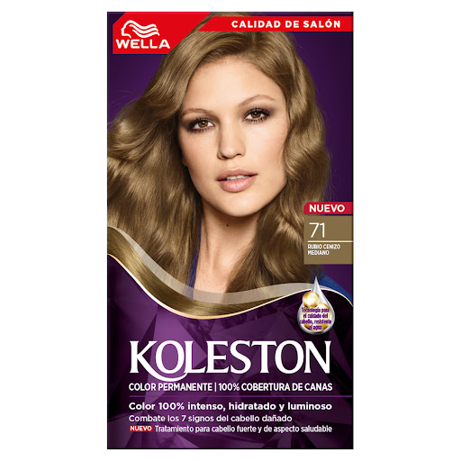 Kit Tinte Koleston Rubio   Cenizo Mediano #71 x 70 ml
