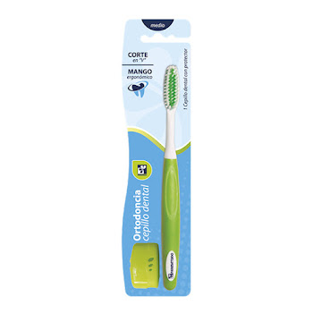 Cepillo Dental Farmatodo Ortodoncia Con Protector x 1 und  