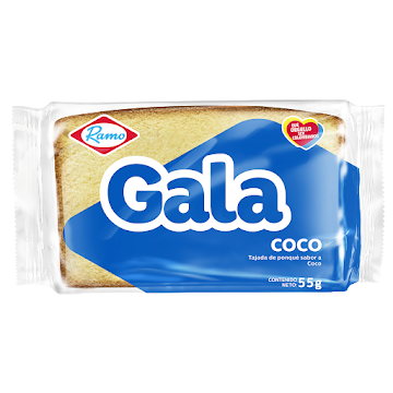 Ponqué RAMO Gala Coco   x55g  