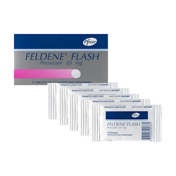 Feldene Flash 20 mg Caja x 10 Tabletas  