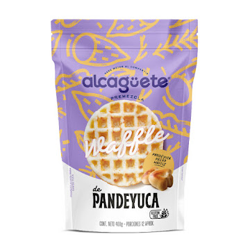 Premezcla Alcaguete Para Waffles De Pandeyuca Bolsa x 400 gr  
