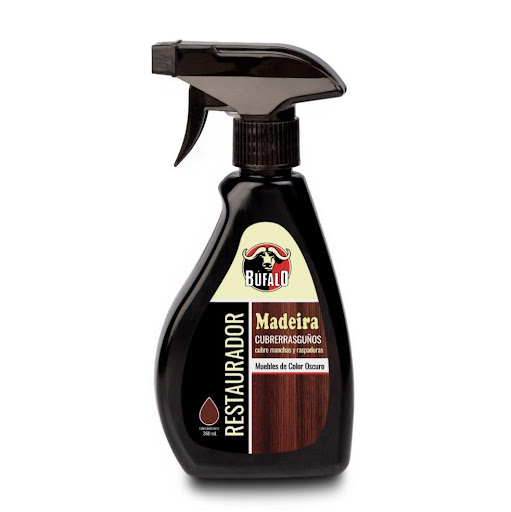 Restaurador Búfalo Cubrerasguños X 360 cm³ BÚFALO Frasco con Pistola spray x 1 Und 