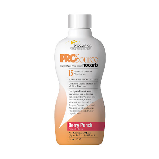 Proteína Líquida Prosource Nocarb SAbor Frutos Rojos Frasco x 887 ml
