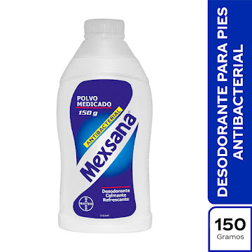 Talco Mexsana Medicado Antibacterial Frasco x 150 gr  