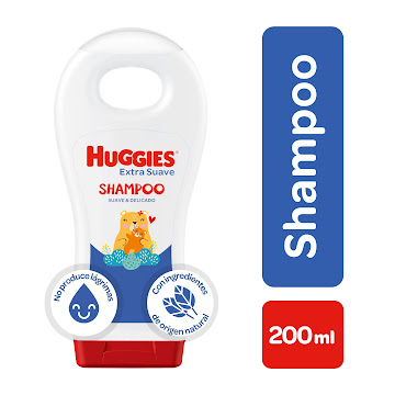 Shampoo Huggies Extra Suave x 200 ml  