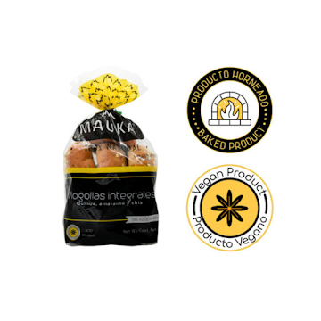 Mogollas Integrales   Mauka Quinoa Amaranto y Chía x 280 gr 