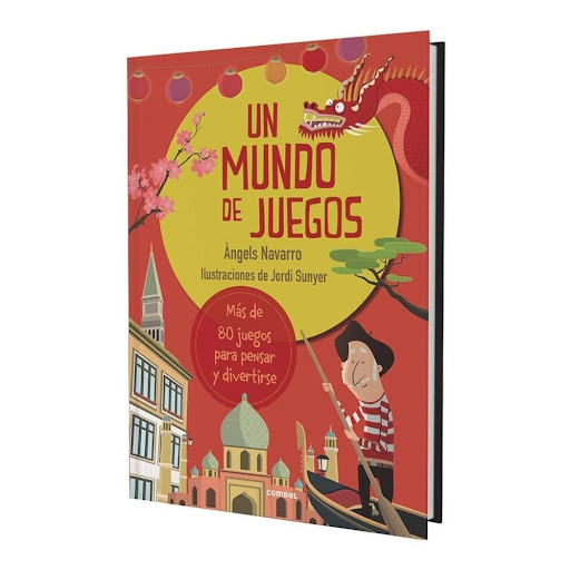 Un Mundo De Juegos (t.d) Combel Editorial Libro x 1.0 UN MUNDO DE JUEGOS td Combel  Un libro que nos invita a viajar por diferentes escenarios del mundo, como las pirámides de Egipto, los canales de Venecia o una estación espacial. Cada doble página, de 