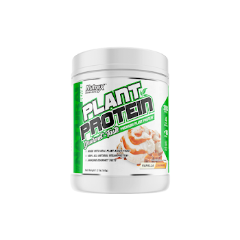 Plant Protein Nutrex Sabor Vainilla Caramel Frasco x 540 gr  