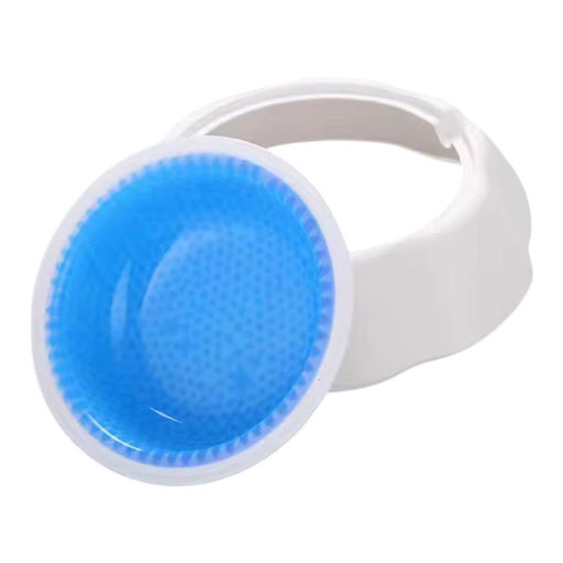 Plato Para Mascotas Antiderrame Agua Limpia Sin Desperdiciar UNIMARC Unidad x 1