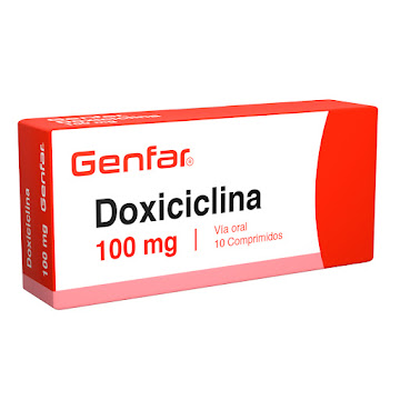 Doxiciclina 100 mg Genfar Caja x 10 Comprimidos  
