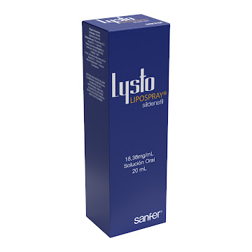 Lysto Lipospray Sildenafil 18.38 mg Pharmetique Frasco x 20 ml  