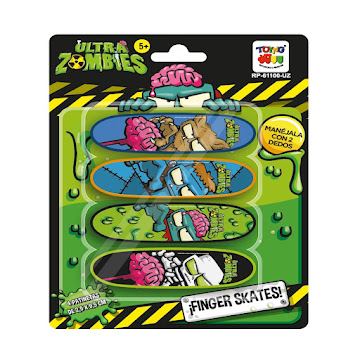 Juguete Toyng Finger   Skate Ultrazombies x 1 und  