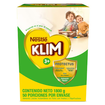 Alimento Lácteo Klim 3+ Prebio 3 Dha x 1800 gr  