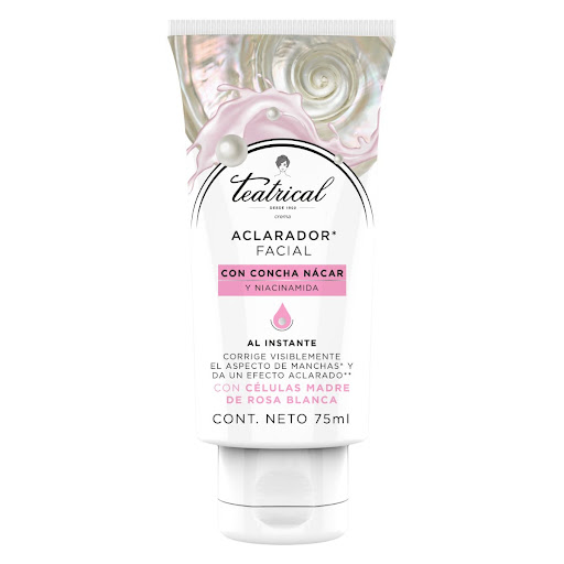 Aclarador facial   Teatrical Con Concha De Nacar x 75ml