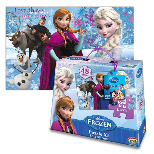 Solo Online Rompecabezas Frozen  48 