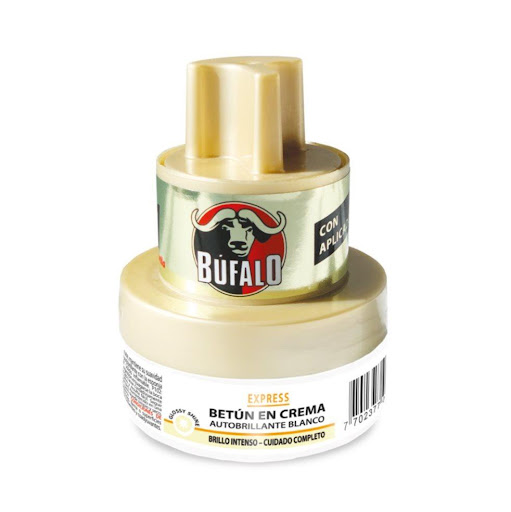 Betún Búfalo Crema Autobrllante Blanco x 40 mL BÚFALO Frasco x 1 undefined