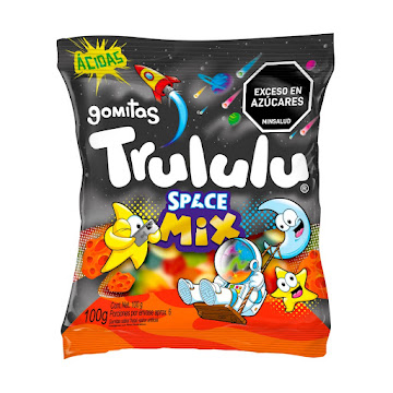 Gomas Trululu Space Mix Bolsa x 100 gr  
