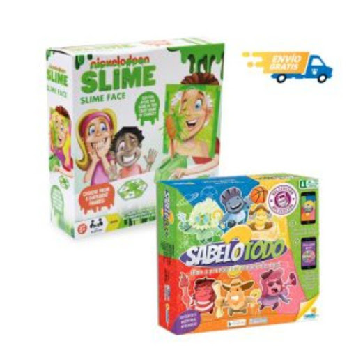 Oferta 27: Sabelotodo + Slim Face RONDA CAJA x 1 Oferta 27: Sabelotodo + Slim Face

Disfruta de tus juegos y juguetes favoritos con este espectacular Combo Oferta 27: Sabelotodo + Slim Face.

Sabelotodo:

Se el primer jugador en completar una ficha 
